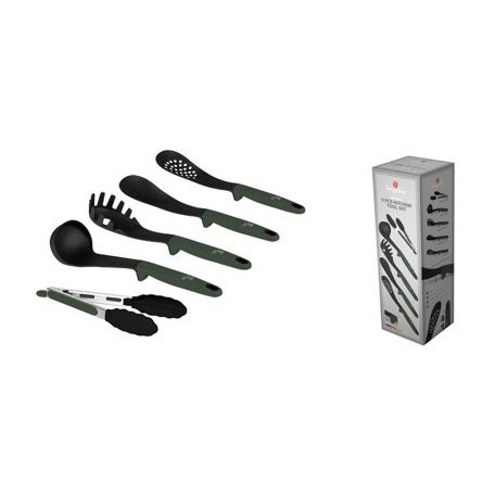 Berlinger Haus Matte Green Collection 5 részes konyhai eszközkészlet  BH-6341 