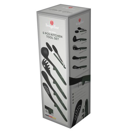 Berlinger Haus Matte Green Collection 5 részes konyhai eszközkészlet  BH-6341 