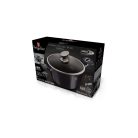 Berlinger Haus Carbon Pro Collection magas lábas márvány bevonattal, kétféle fedővel  28 cm  BH-6894 