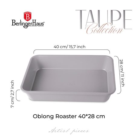 Berlinger Haus Taupe Collection tepsi 40x28 cm  BH-7903 