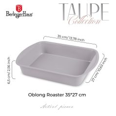 Berlinger Haus Taupe Collection tepsi 35x27 cm  BH-7913 