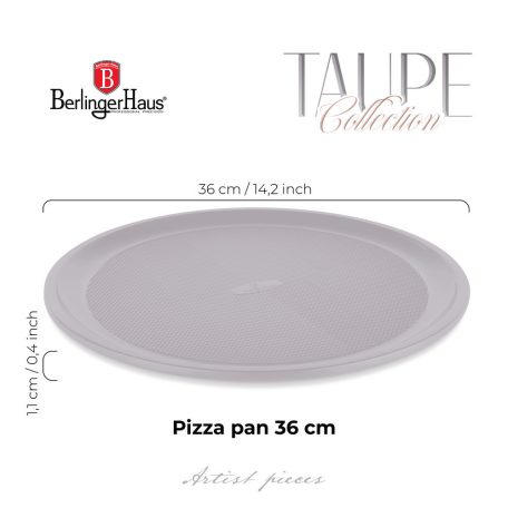 Berlinger Haus Taupe Collection  pizzasütő forma 36 cm BH-7925 