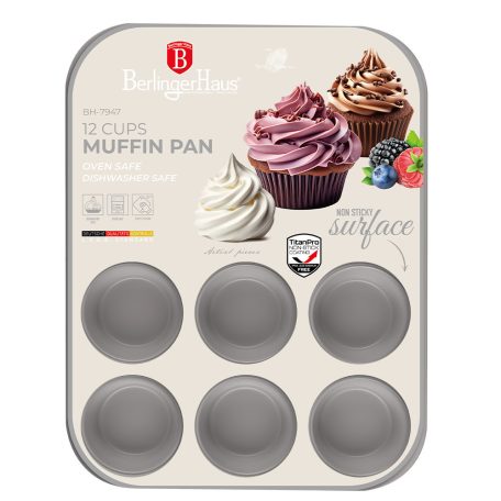 Berlinger Haus Taupe Collection  Muffin Sütő 12 csészés  BH-7947 