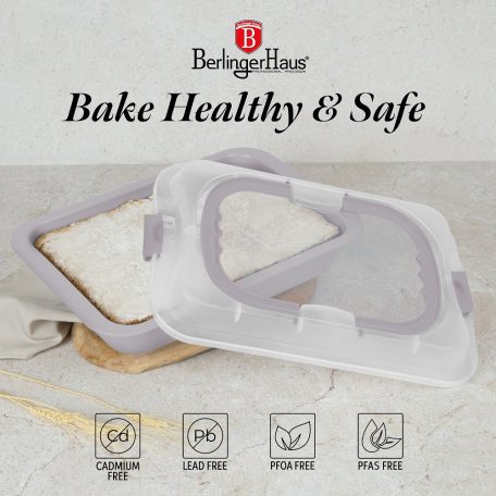 Berlinger Haus Taupe Collection Tepsi fedővel 36,5 x 24,5 x 5,5 cm  BH-8638 