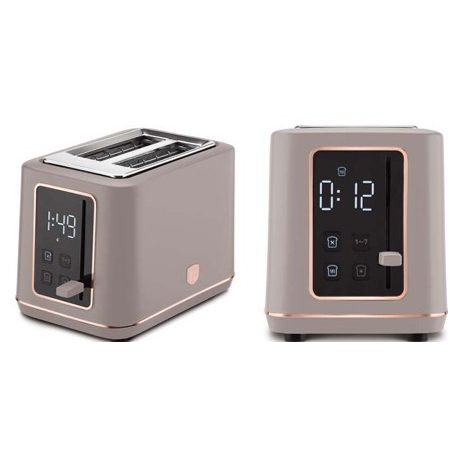 Berlinger Haus Taupe CollectionDigitális kenyérpirító 870 W BH-9664 