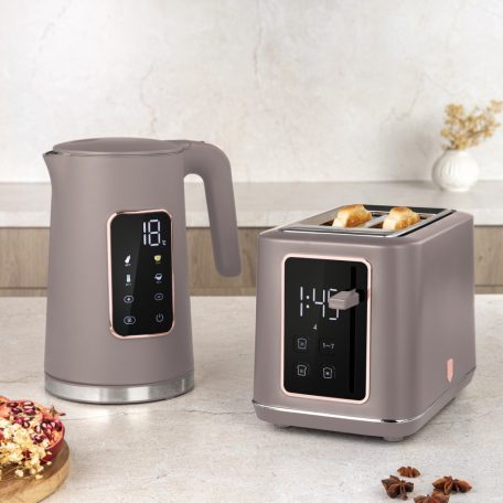 Berlinger Haus Taupe CollectionDigitális kenyérpirító 870 W BH-9664 
