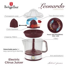   Berlinger Haus Leonardo Collection Elektromos citrus facsaró  BH-9718 