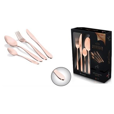 Berlinger Haus Rose Gold Collection 24 részes evőeszközkészlet BH-3076 