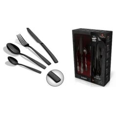   Berlinger Haus Matte Black 24 részes evőeszköz készlet BH-3081 