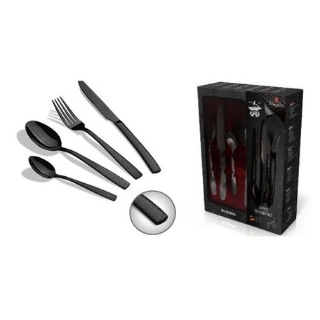 Berlinger Haus Matte Black 24 részes evőeszköz készlet BH-3081 