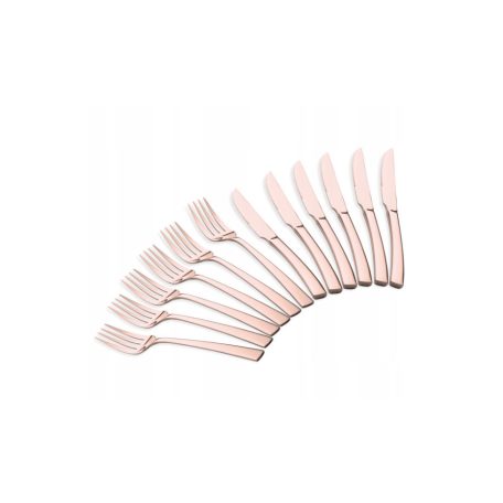 Berlinger Haus Rosegold Collection 12 darabos evőeszköz készlet BH-3088 