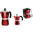 Berlinger Haus burgundy collection 6 személyes kotyogós kávéfőző BH-8563 