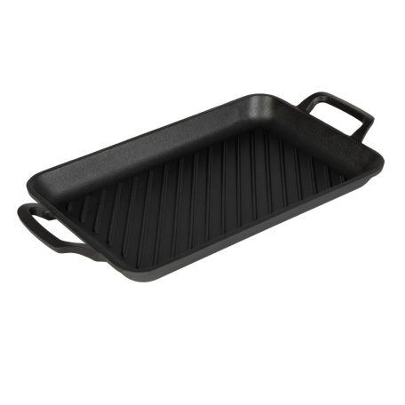 Berlinger Haus Öntöttvas téglaplap alakú grill sütőlap 33 cm BH-6532