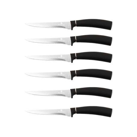 Berlinger Haus Matte Black Collection Stek késkészlet 6 db-os BH-2815