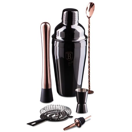 Berlinger Haus Black Rose Collection 6 darabos bartender szett BH-8545