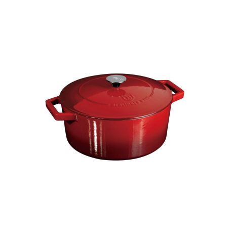 Berlinger Haus Burgundy Öntöttvas lábas fedővel 28 cm-es BH-8643