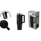 Berlinger Haus Matte Black Collection  Termosz bögre szívószállal 1L 