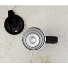 Berlinger Haus Matte Black Collection  Termosz bögre szívószállal 1L 