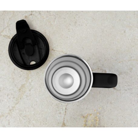 Berlinger Haus Matte Black Collection  Termosz bögre szívószállal 1L 