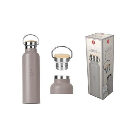 Berlinger Haus Taupe Collection Kulacs bambusz kupakkal 0,6 L BH-7201