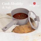 Berlinger Haus Szósz.Edény+Fedő 16Cm Taupe BH-8088 