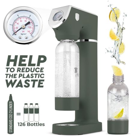 Berlinger Haus Szódagép 2Palackkal Green BH-9785 