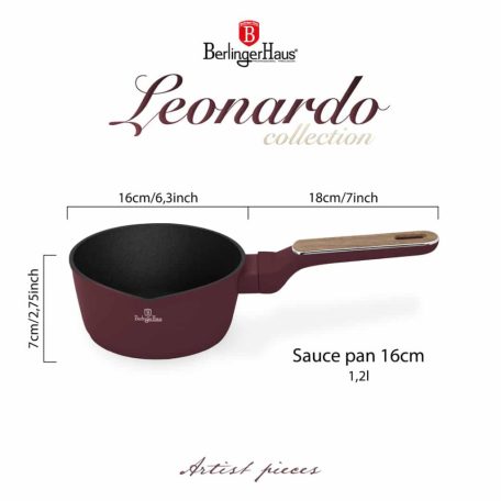 Berlinger Haus Szószos Edény 16Cm Leonardo BH-8292 
