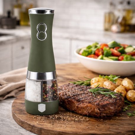 Berlinger Haus Matte green Collection 2 az 1-ben elektromos só- és borsörlő BH-9649