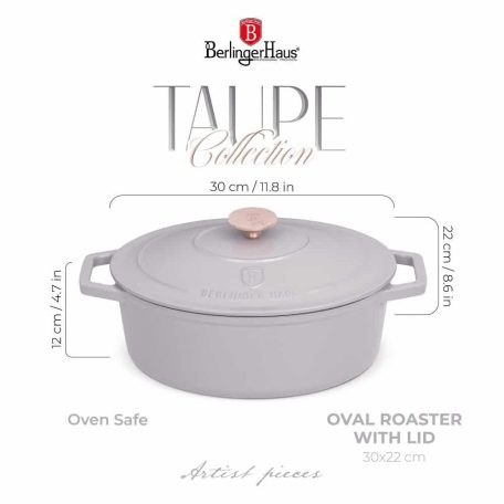 Berlinger Haus Taupe Collection  pecsenyesütő 30 cm  BH-6541 