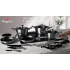 Berlinger Haus Metallic Carbon Collection lábas fedővel 30 cm BH-6924 