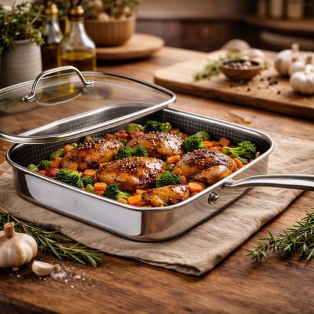 Berlinger Haus Eternal Collection grill  serpenyő fedővel 28 cm  BH-8520 