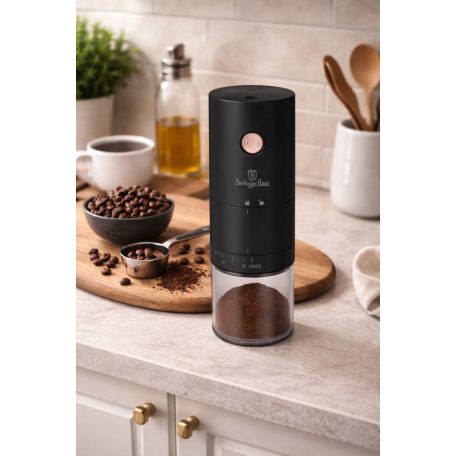 Berlinger Haus Black Rose Collection vezeték nélküli újratölthető Kávédaráló BH-9800 
