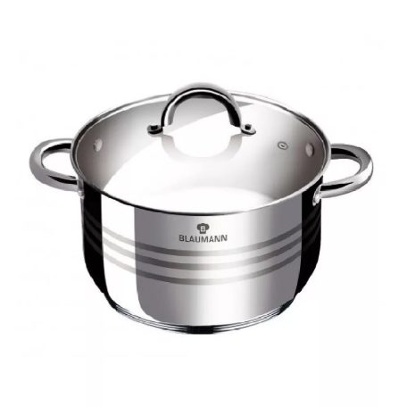 Blaumann Gourmet Line Lábas Fedővel  7,6 L – BL-1022A 