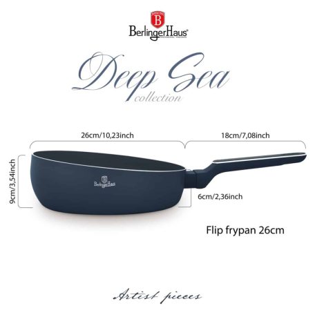 Berlinger Haus Deep Sea Collection Flip serpenyő  26 cm BH-8370 