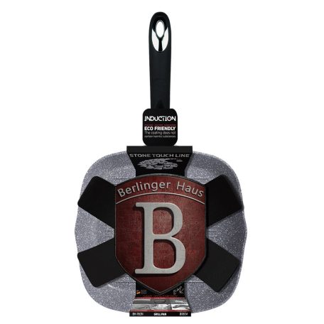 Berlinger Haus Stone Touch Line Collection grill serpenyő 28 cm BH-1163N 