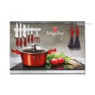 Berlinger Haus Metallic Burgundy Line magas lábas márvány bevonattal, fedővel, 20 cm BH-1257N