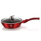 Berlinger HausMetallic Line Burgundy Edition serpenyő fedővel 24 cm  BH-1259N