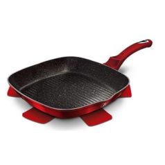   Berlinger Haus Metallic Burgundy Line grill serpenyő márvány bevonattal BH-1271