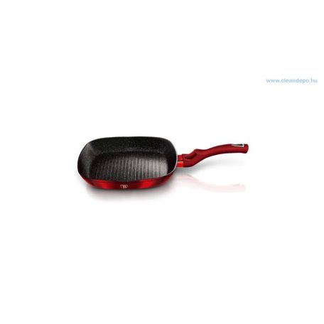 Berlinger Haus Metallic Burgundy Line grill serpenyő márvány bevonattal BH-1271