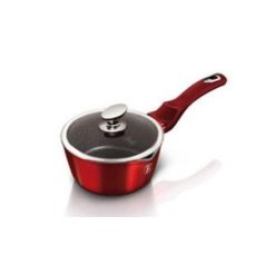   Berlinger Haus Metallic Burgundy Line szószos/tejforraló edény márvány bevonattal  fedővel BH-1525N