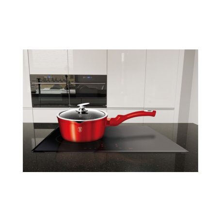 Berlinger Haus Metallic Burgundy Line szószos/tejforraló edény márvány bevonattal  fedővel BH-1525N