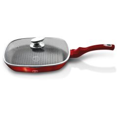   Burgundy Line Collection Grill serpenyő fedővel 28 cm  BH-1613N
