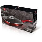 Burgundy Line Collection Grill serpenyő fedővel 28 cm  BH-1613N