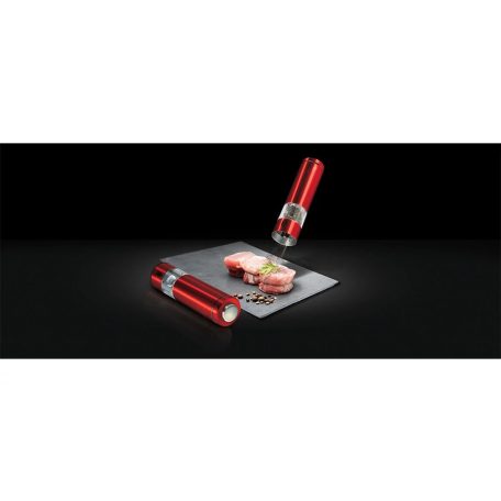 Berlinger Haus Metallic Burgundy Line elektromos fűszermalom metál külső bevonattal, LED fénnyel BH-1907