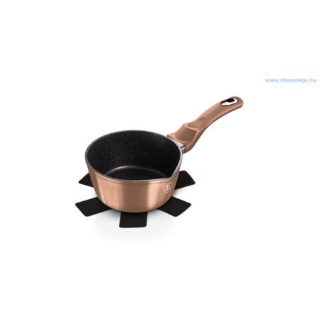Berlinger Haus Metallic Rosegold Line szószos,tejforraló edény márvány bevonattal BH-1513N