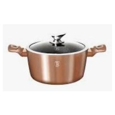   Berlinger Haus Metallic Line magas lábas márvány bevonattal, fedővel  20 cm BH-1514N