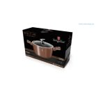 Berlinger Haus Metallic Line magas lábas márvány bevonattal, fedővel  20 cm BH-1514N