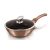 Berlinger Haus Metallic Rosegold Line mély serpenyő márvány bevonattal, fedővel, 24 cm BH-1517N