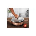 Berlinger Haus Metallic Rosegold Line lábas márvány bevonattal, fedővel, 28 cm BH-1519N