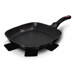   Berlinger Haus Black Rose Collection grill serpenyő márvány bevonattal 28 cm BH-1636N 